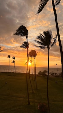 Beautiful sunsets most every night