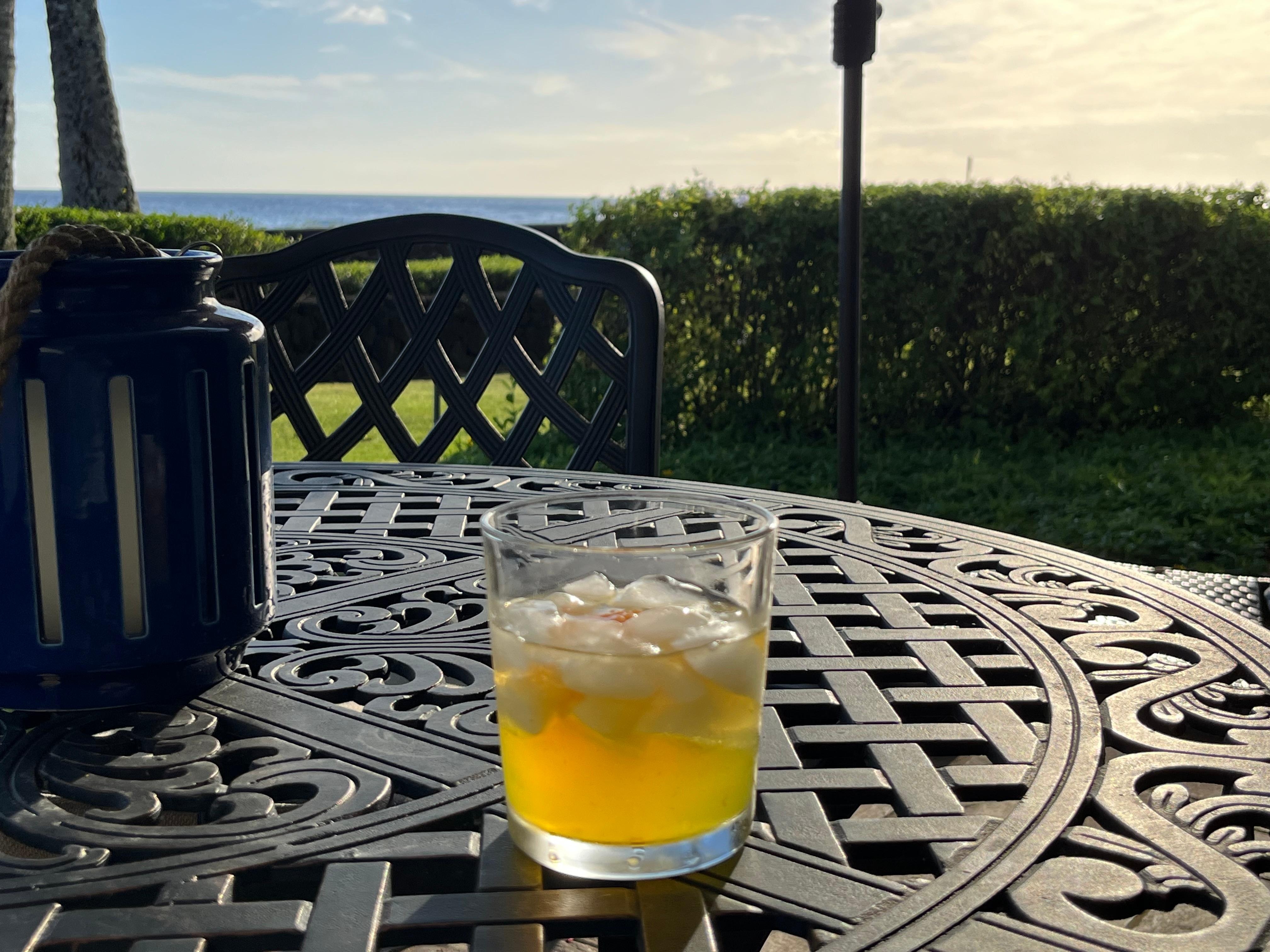 Evening mai tai.