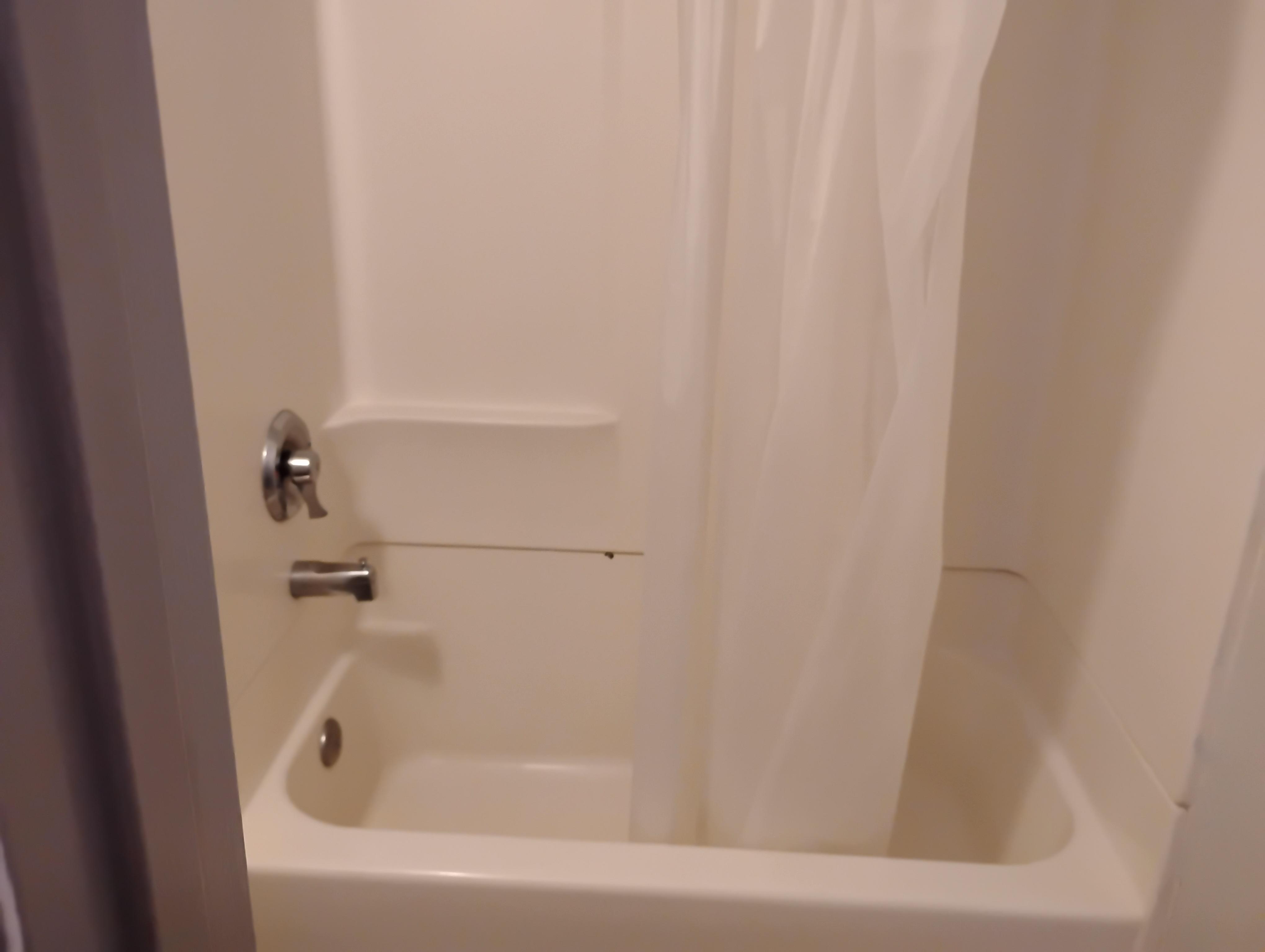 Bathroom was not clean, 