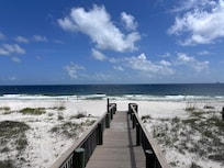 view from the back deck