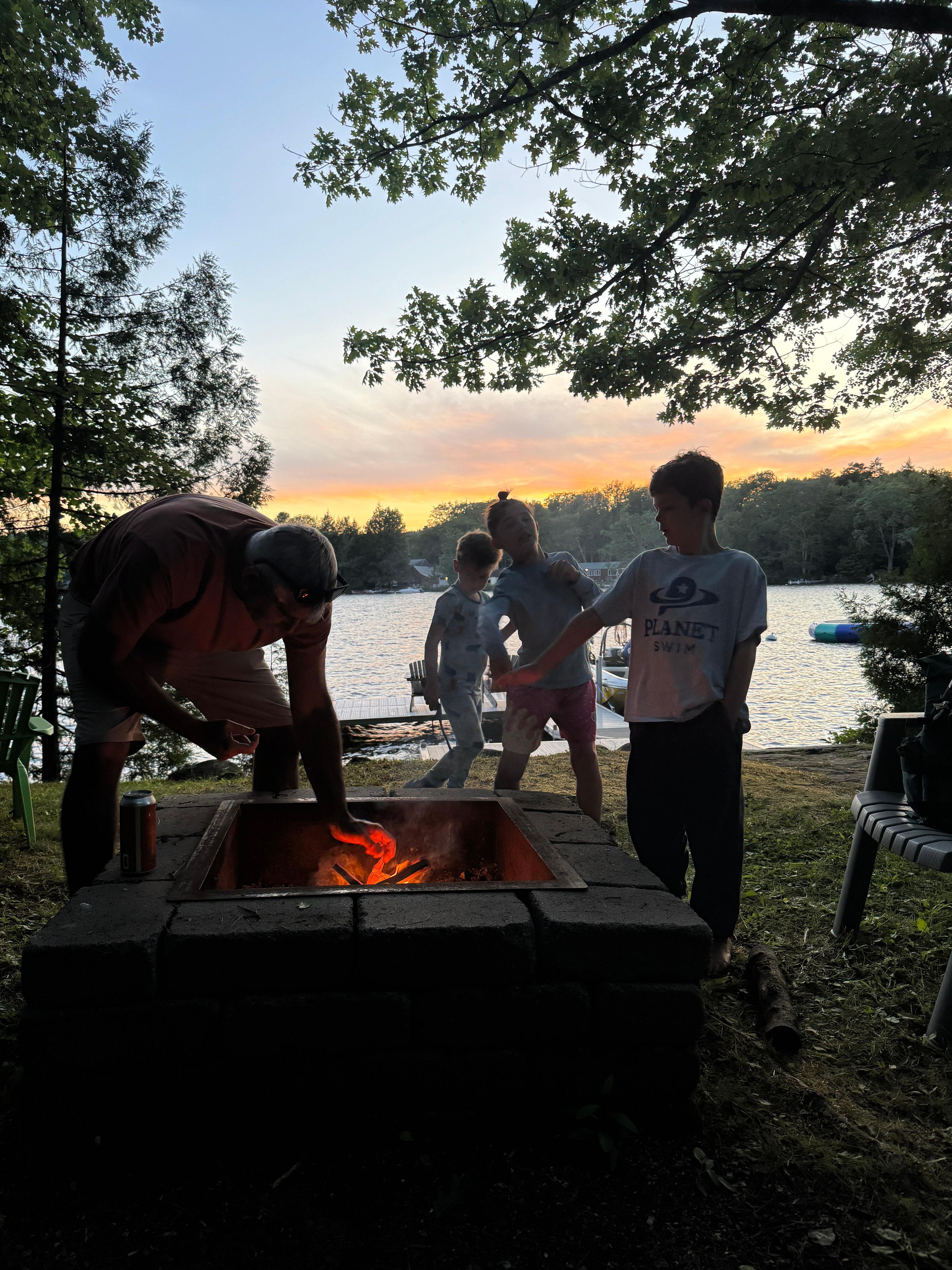 Fire pits were nightly! They provide all the wood, makes it easy for you.