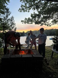 Fire pits were nightly! They provide all the wood, makes it easy for you.
