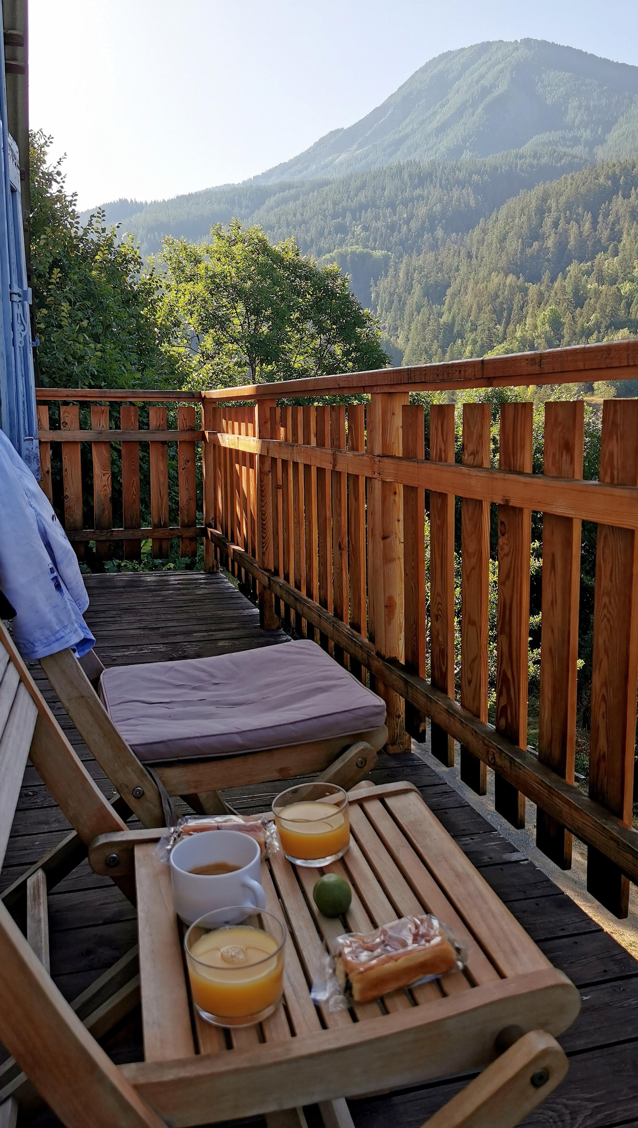 Petit déj à la fraîche 