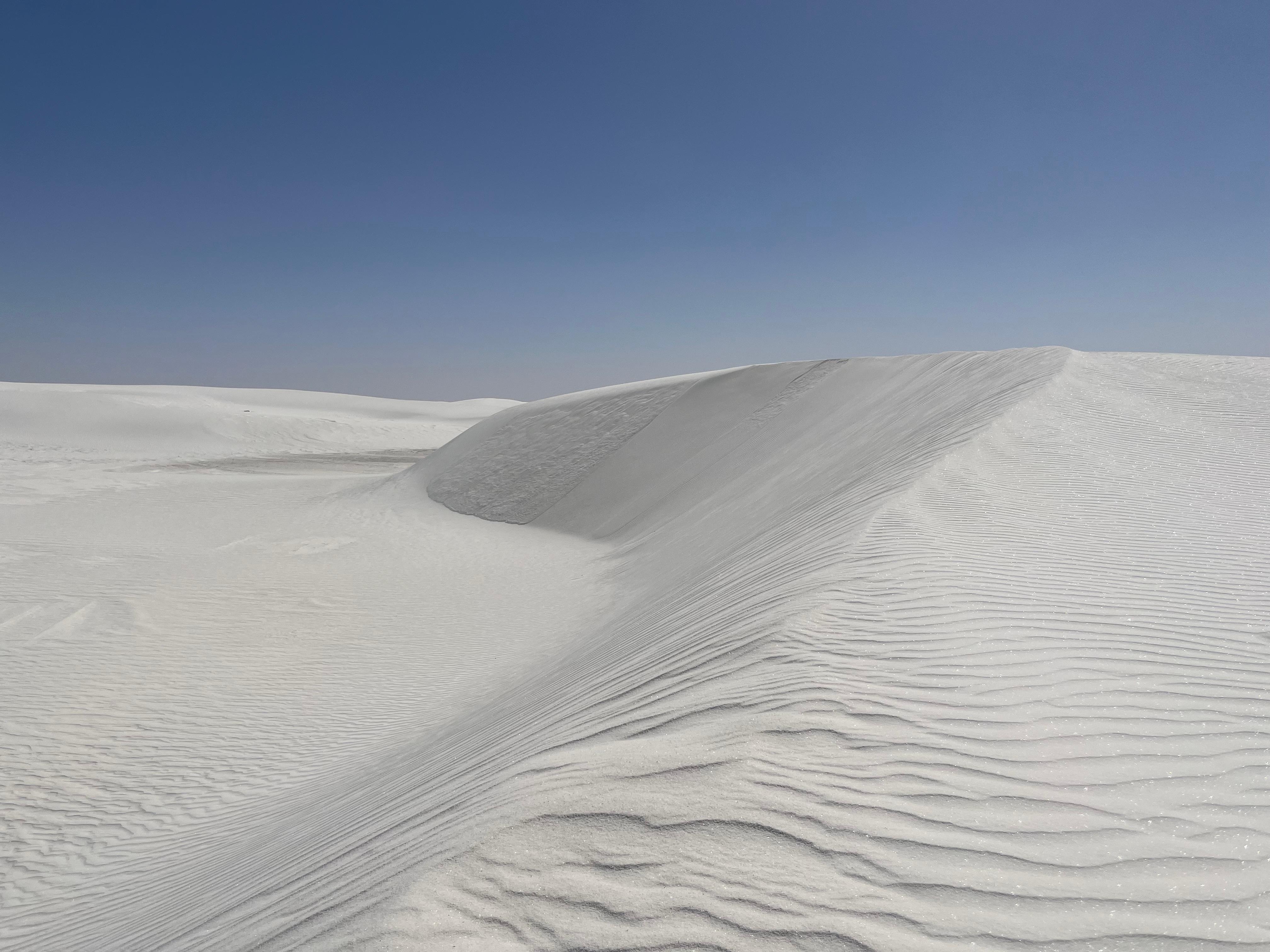 White Sands national park is practically an hour away by car, not to be missed.