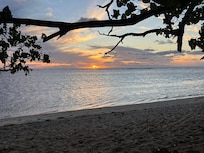 View from local beach