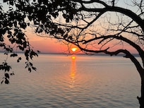 Sunriseover Portage Lake