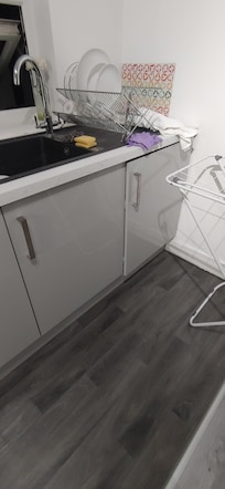 Broken cabinet door
