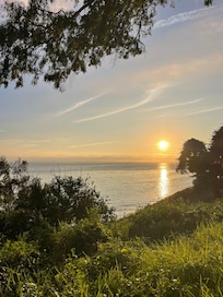Sunsetting at the local beach, about a 5 minutes walk.