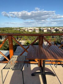 The rooftop pool and bar. Basically empty 90% of the time.