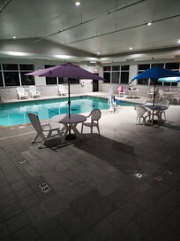 Where the hot tub was supposed to be