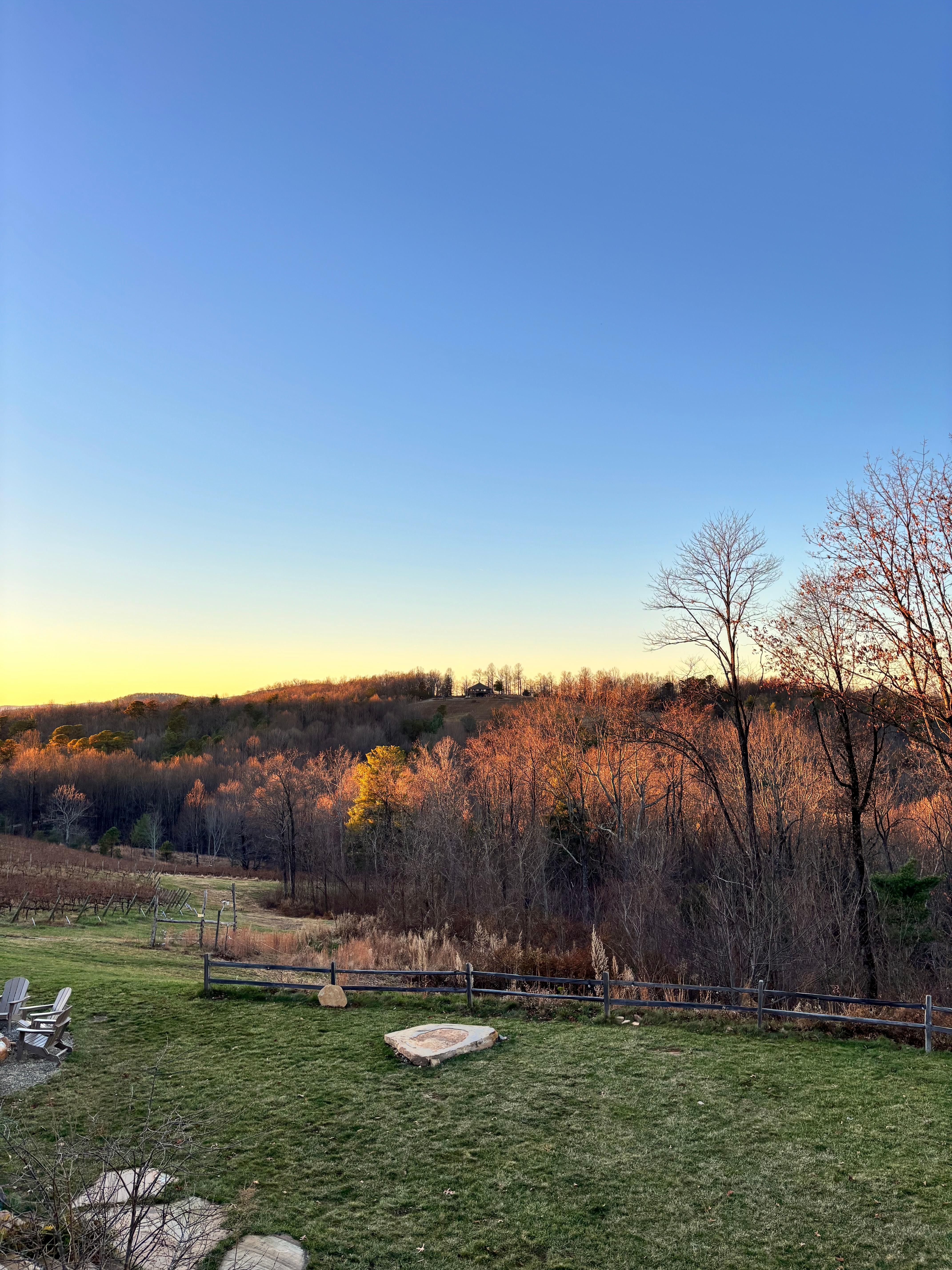 Sunset was beautiful 