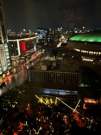 View from Room 1018.