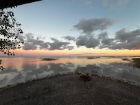 Beautiful evening on the bay