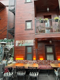 Courtyard view is beautiful.