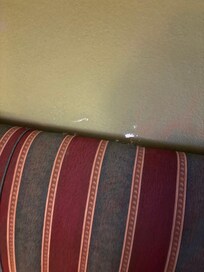 More damage to wall.