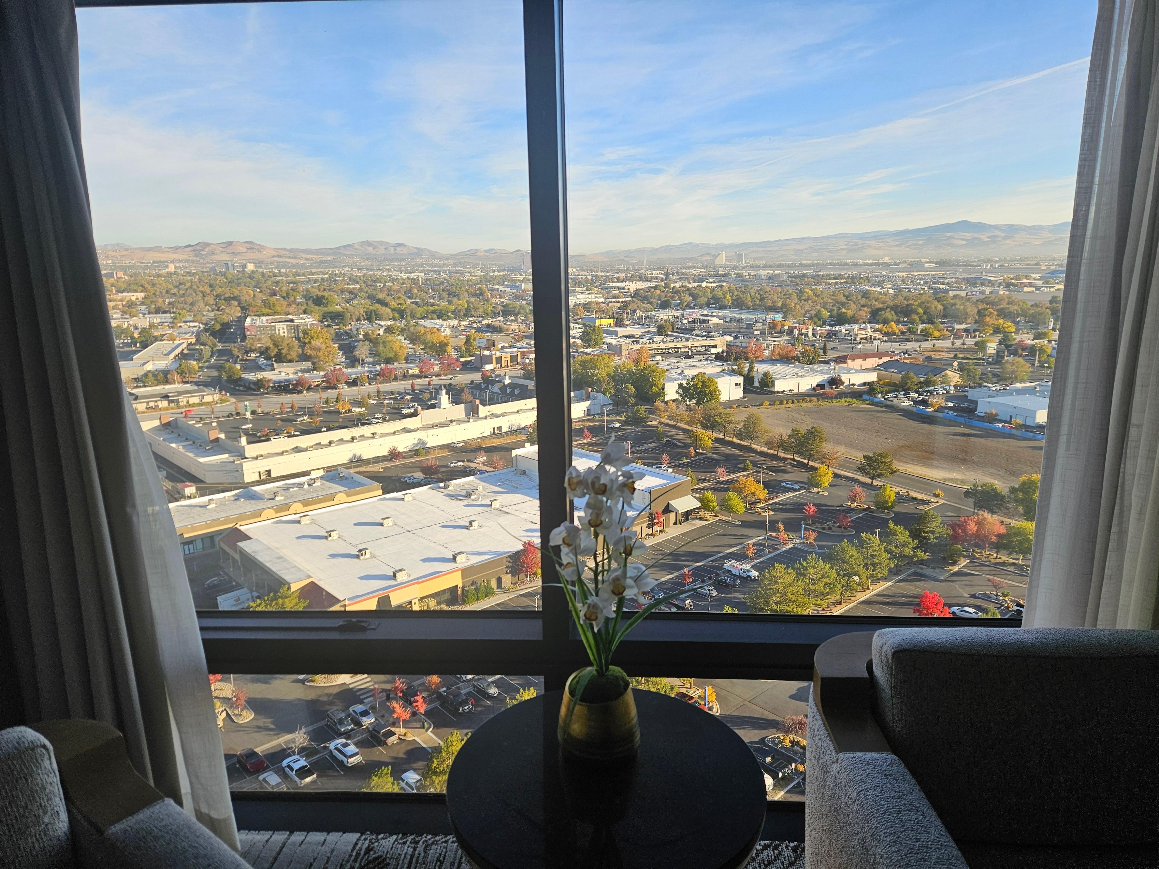 Room was lovely - clean, modem, and well appointed