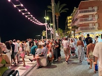 Local Spanish festival on our last night