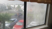 One of the four nasty windows that would not open.