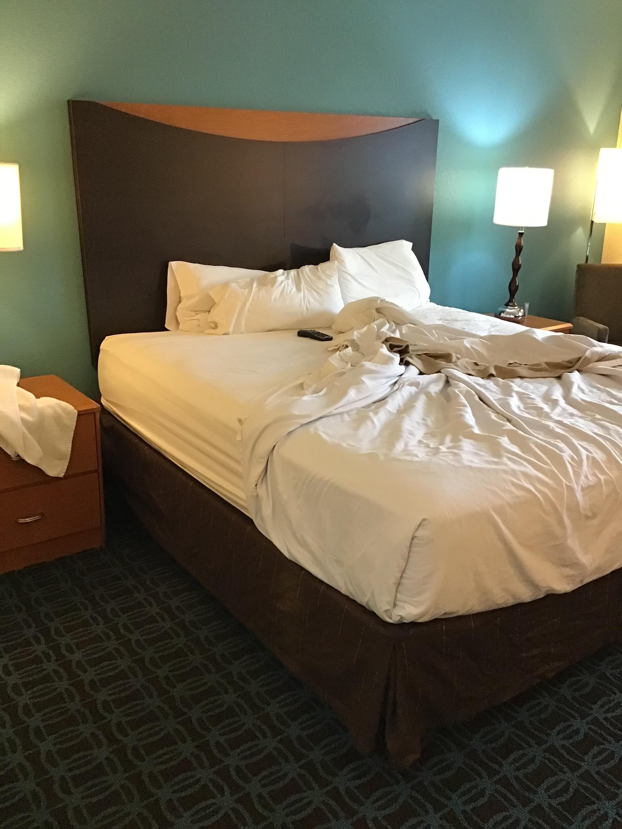 This sheets been here since I check in on the 13 todays is the 17th