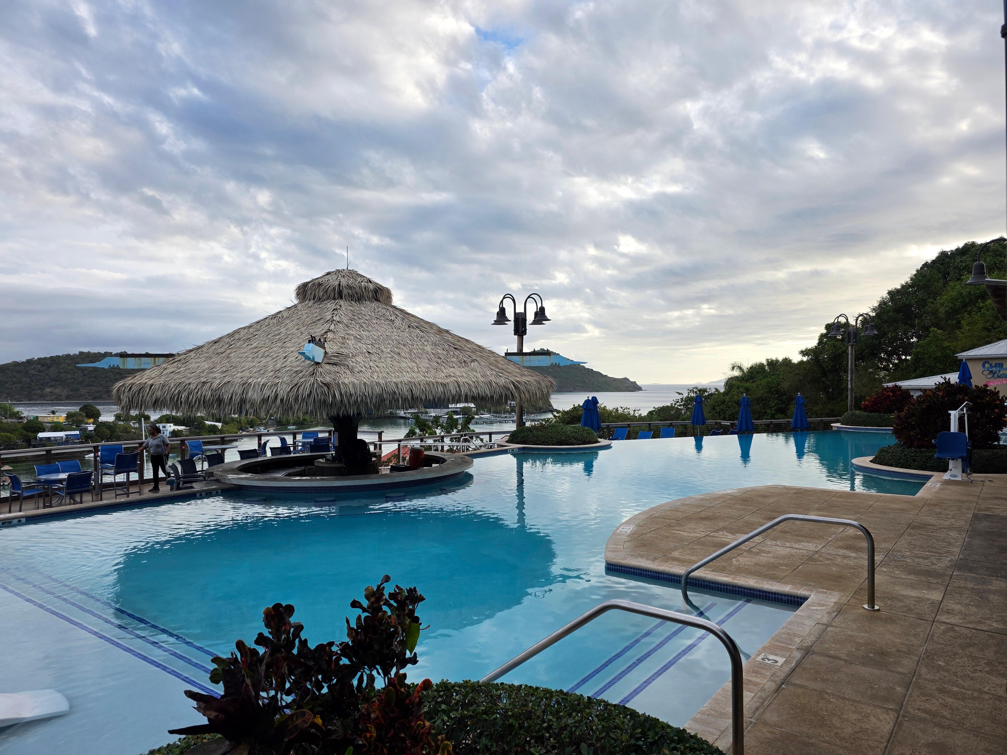 Upper pool