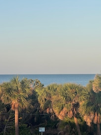View from the unit.. SO CLOSE TO THE BEACH!