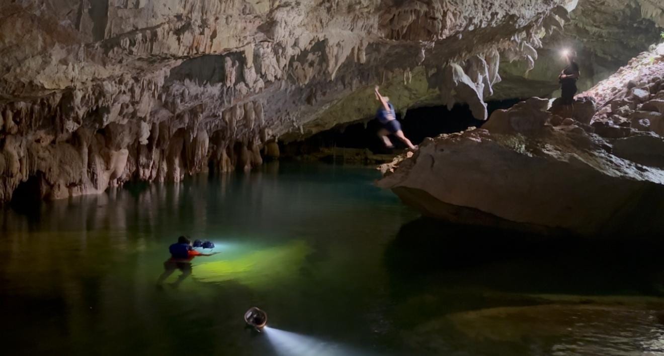 Cave Tubing!