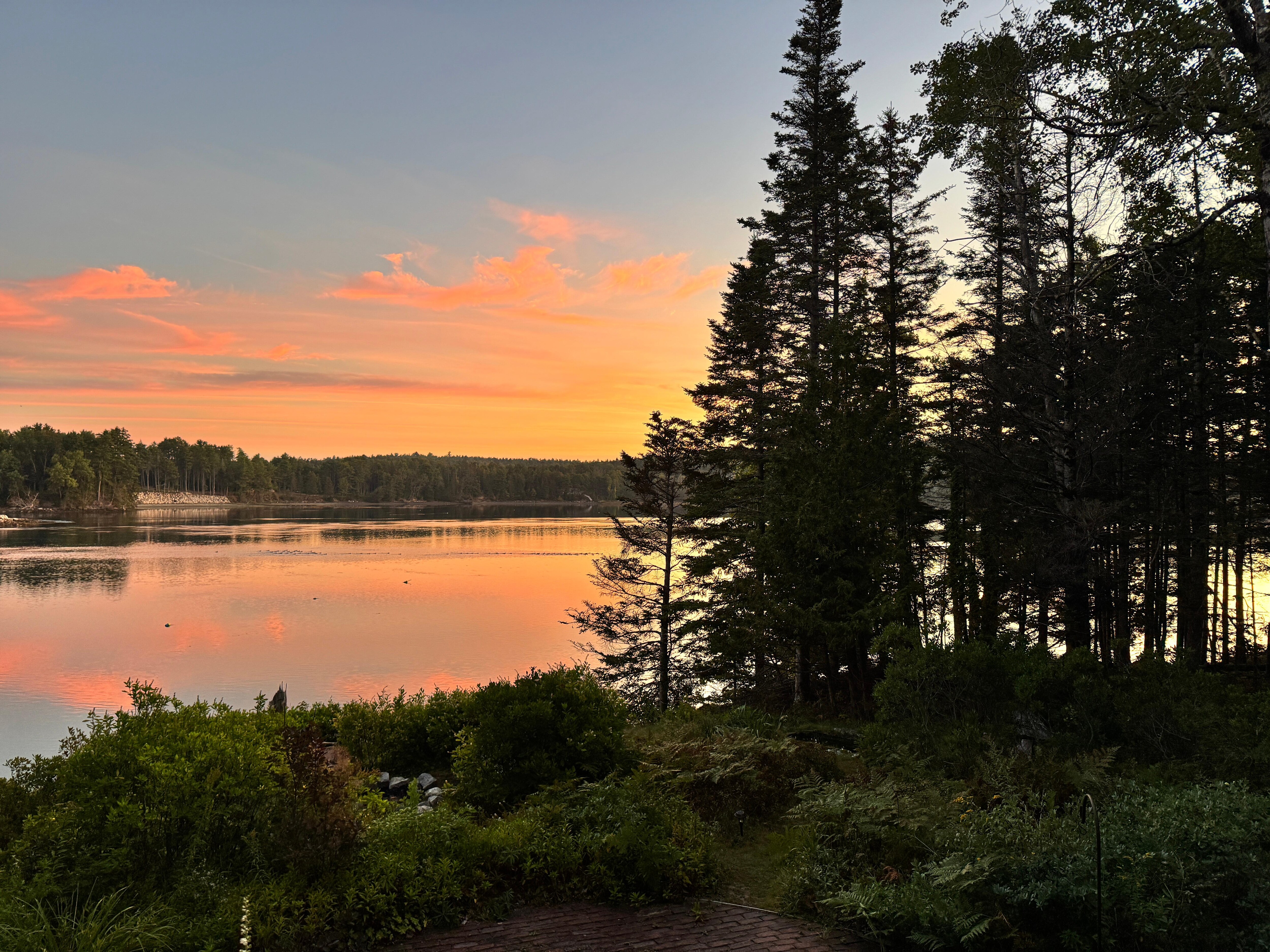 Another view of the sunrise…such a pretty area!