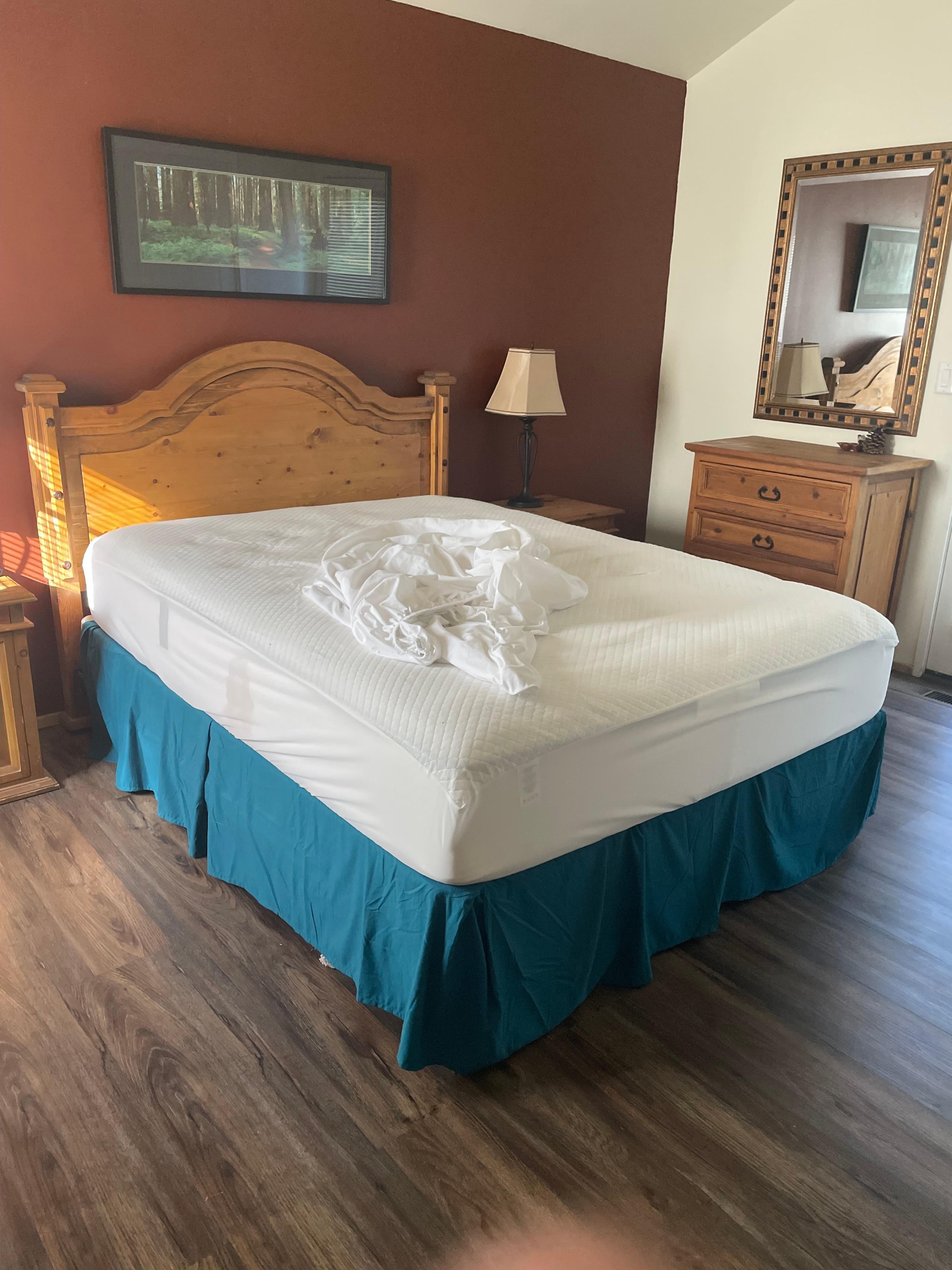 This is what we walked into