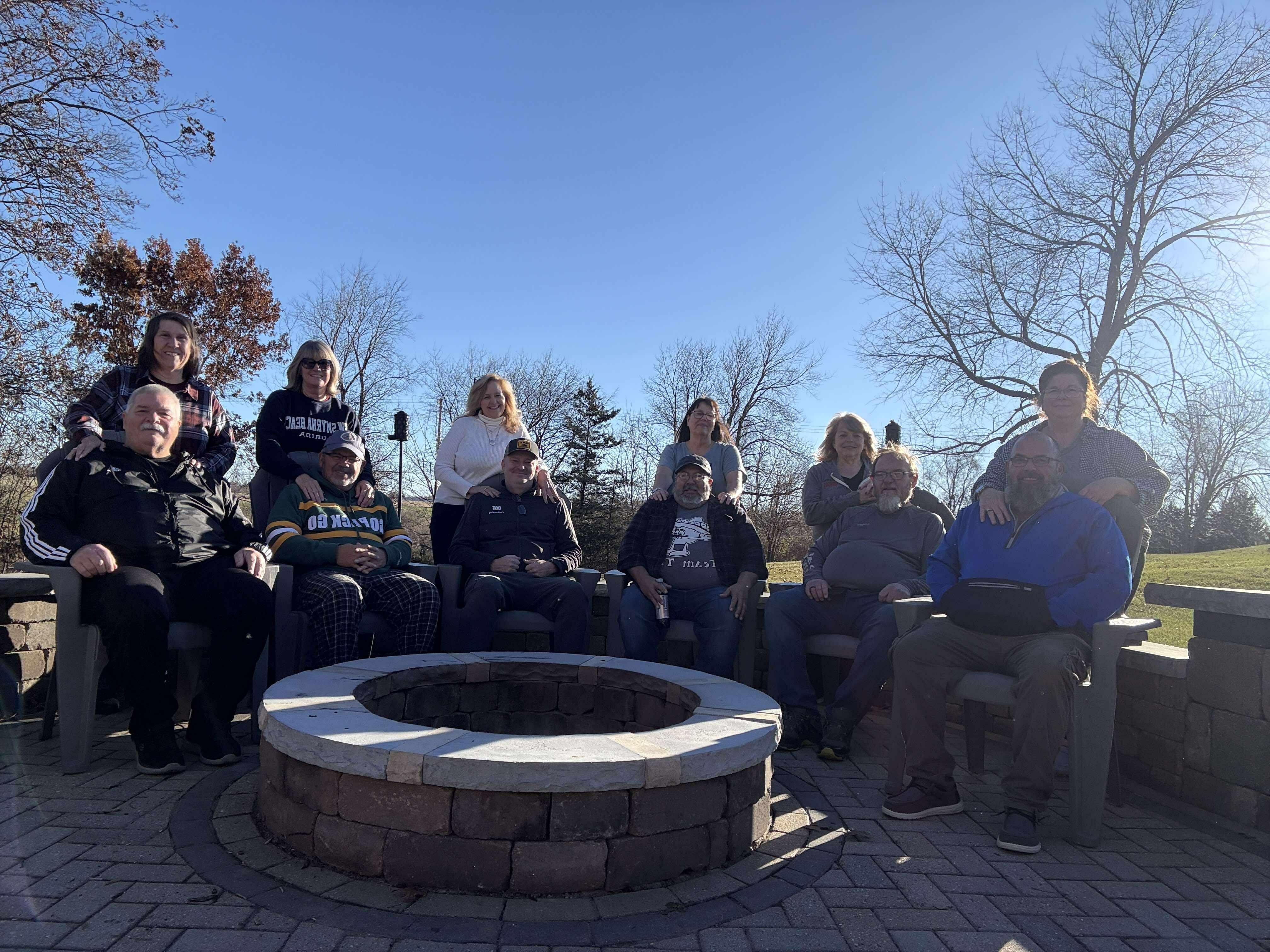 Beautiful patio and firepit!
