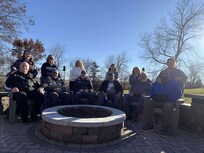 Beautiful patio and firepit!