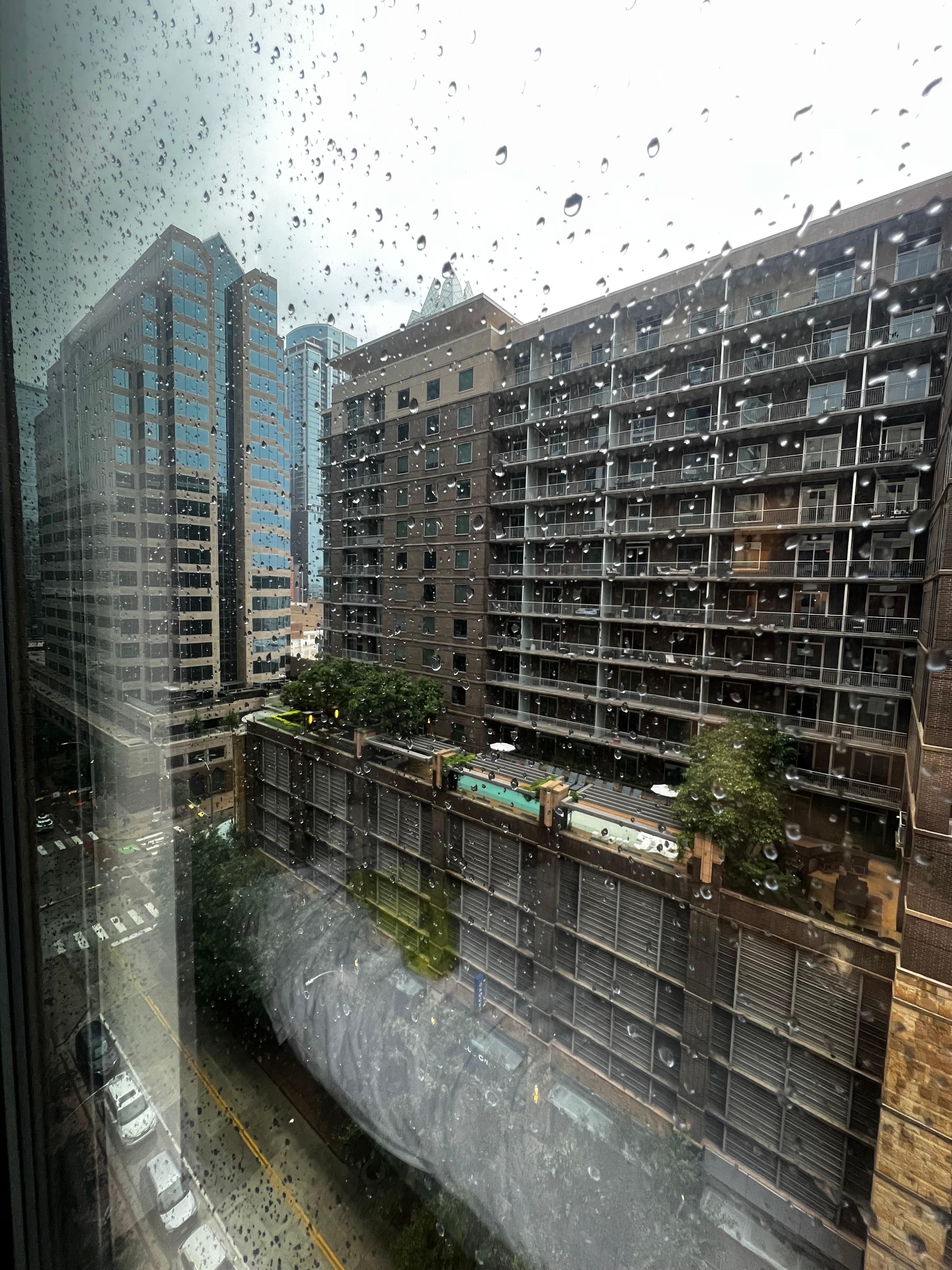 Rainy day from the 11th floor.