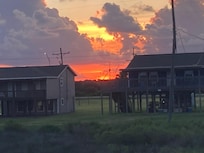 Sunset from back porch