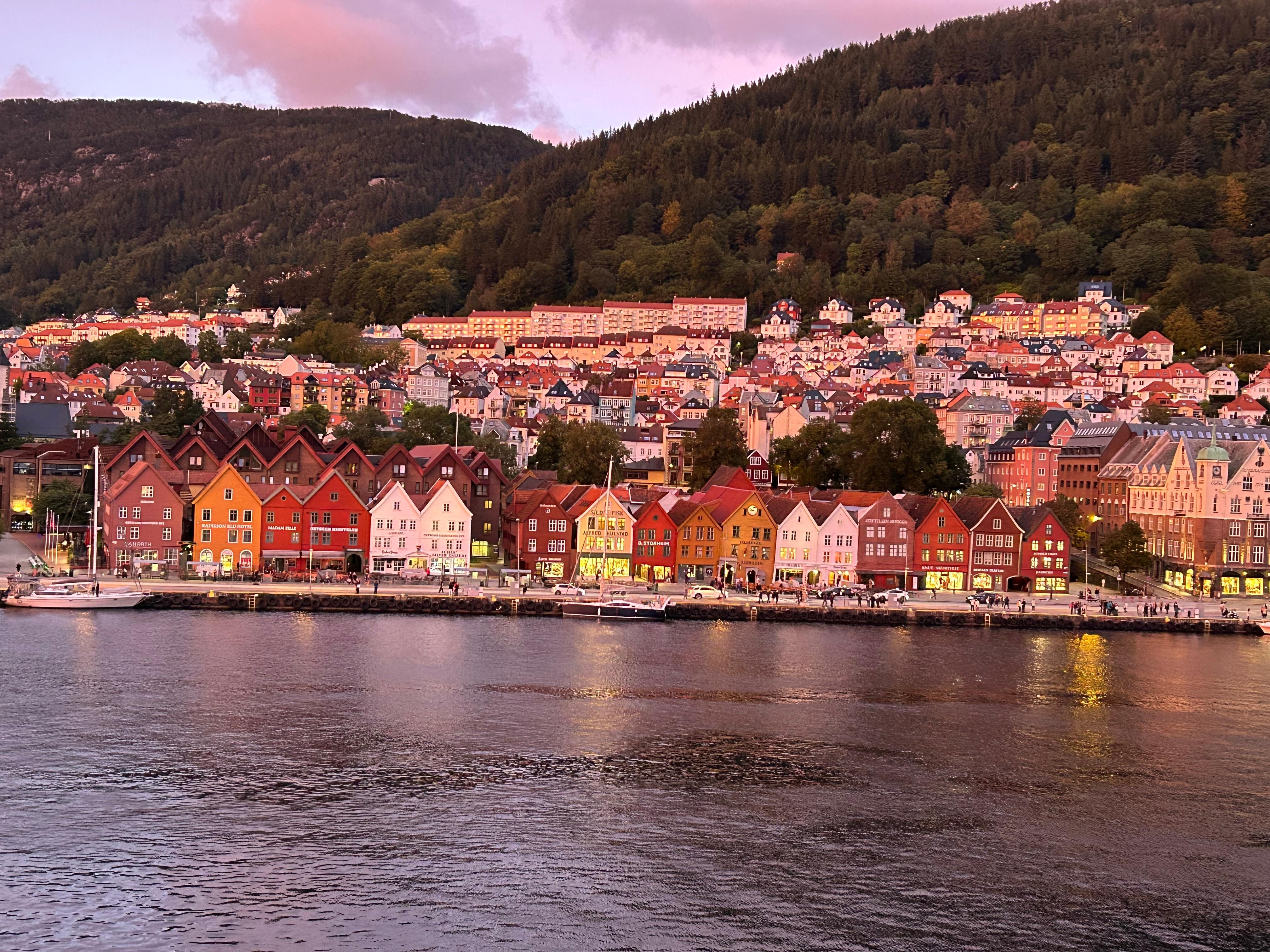 Beautiful view in evening 