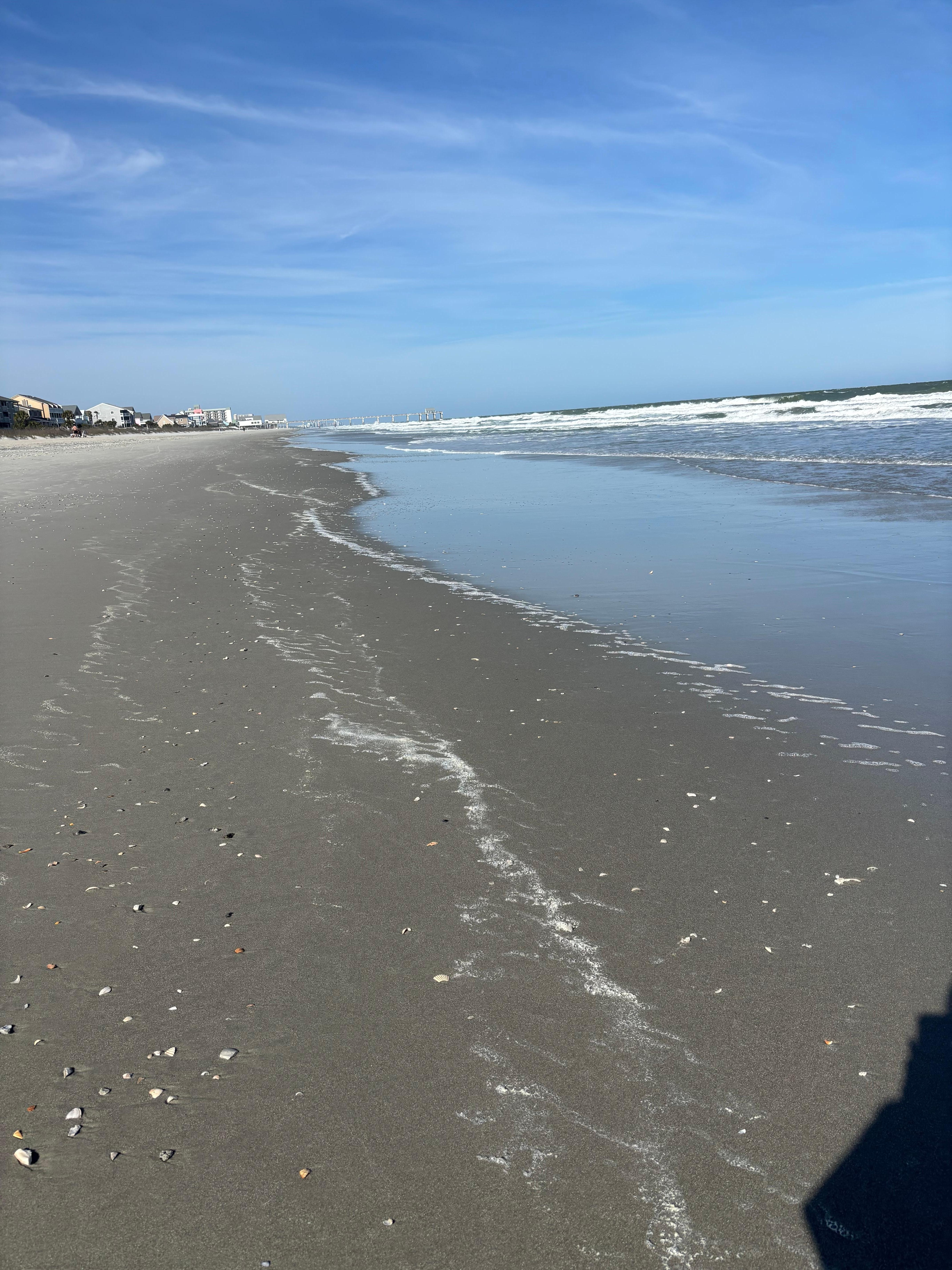 View looking towards Surfside Pier