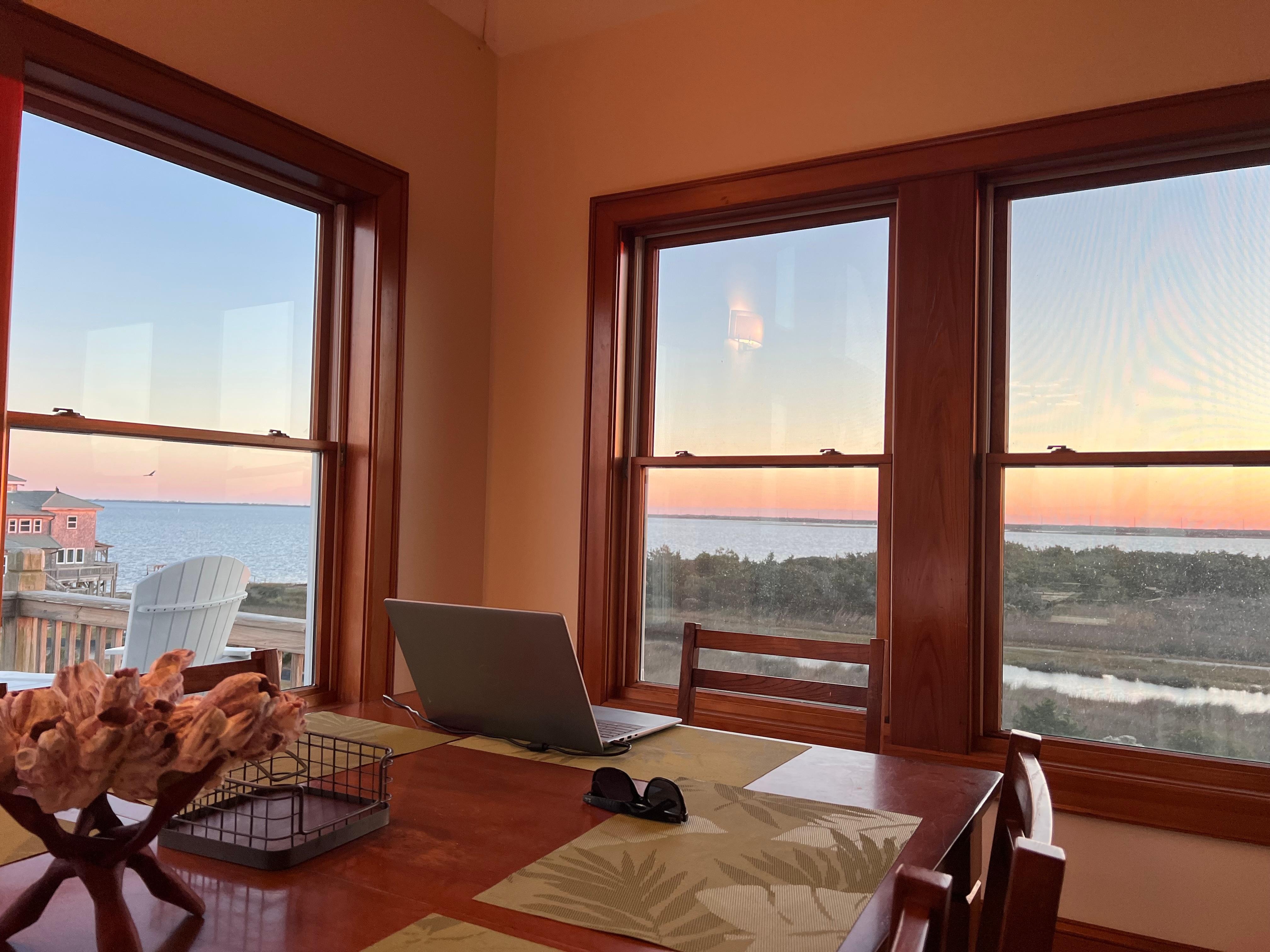 View from great room