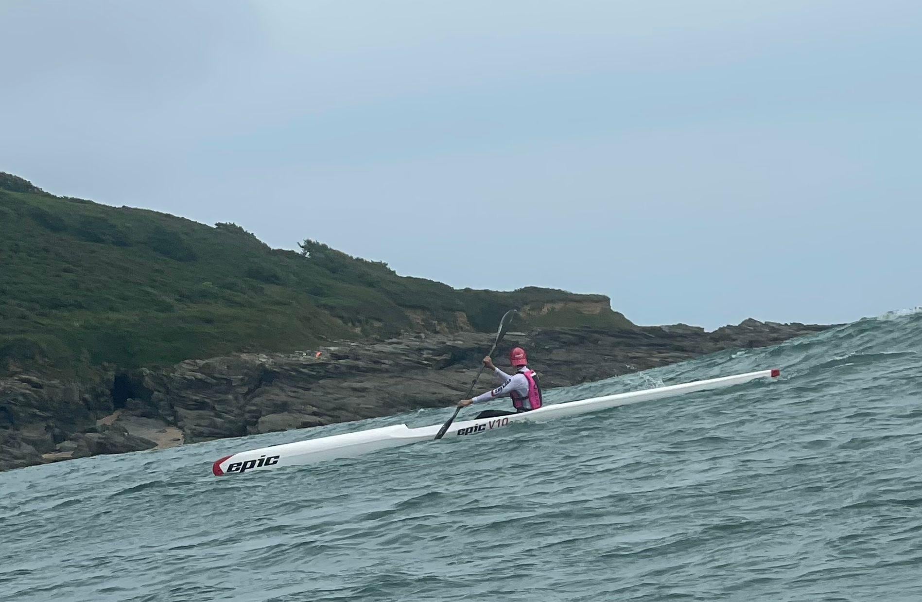 Epic Ocean Surfski on Salcombe Bar