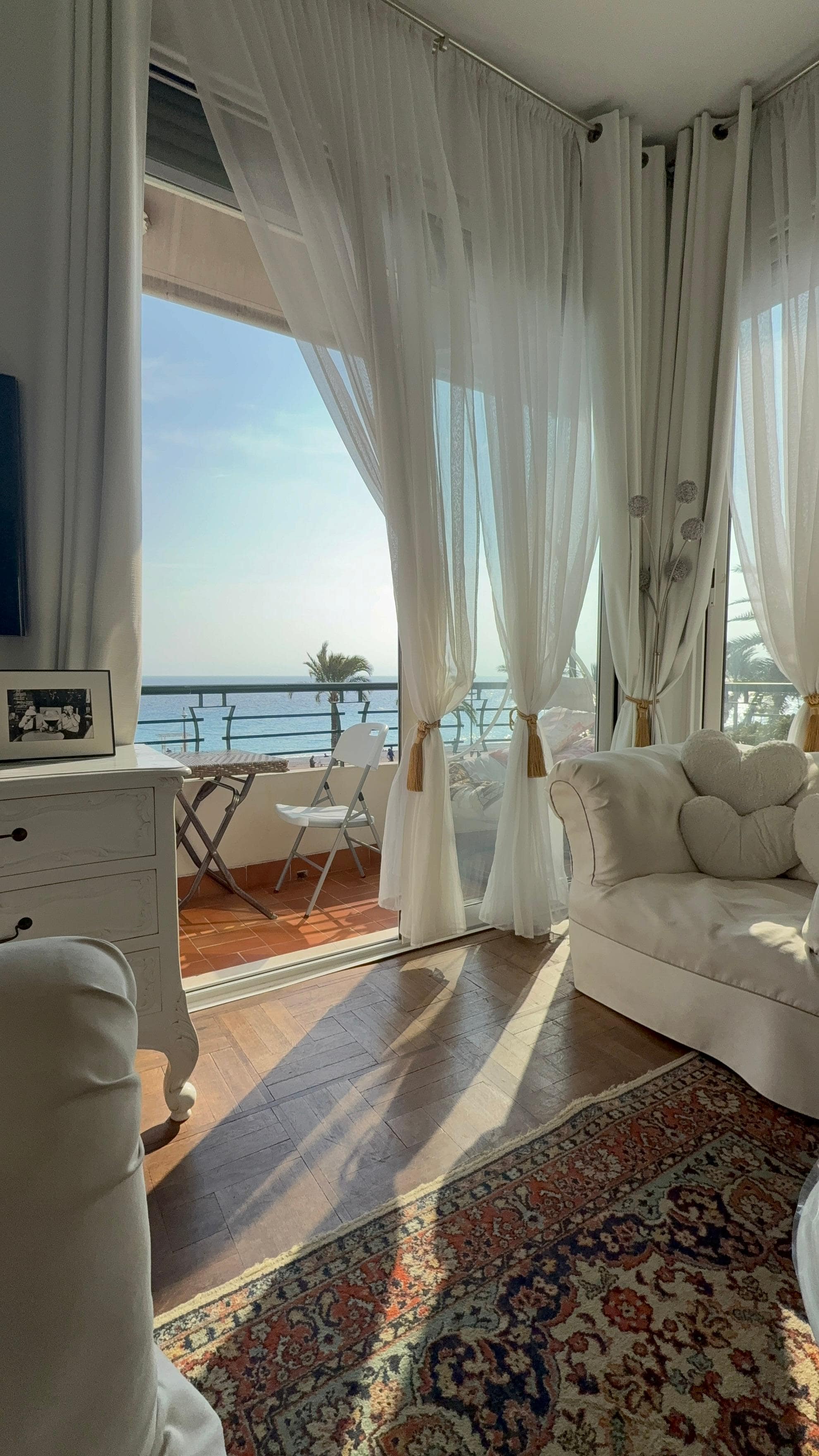 View from sitting room 