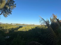 View of Intercoastal and the occasional dolphin