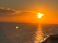 Sunset from the balcony