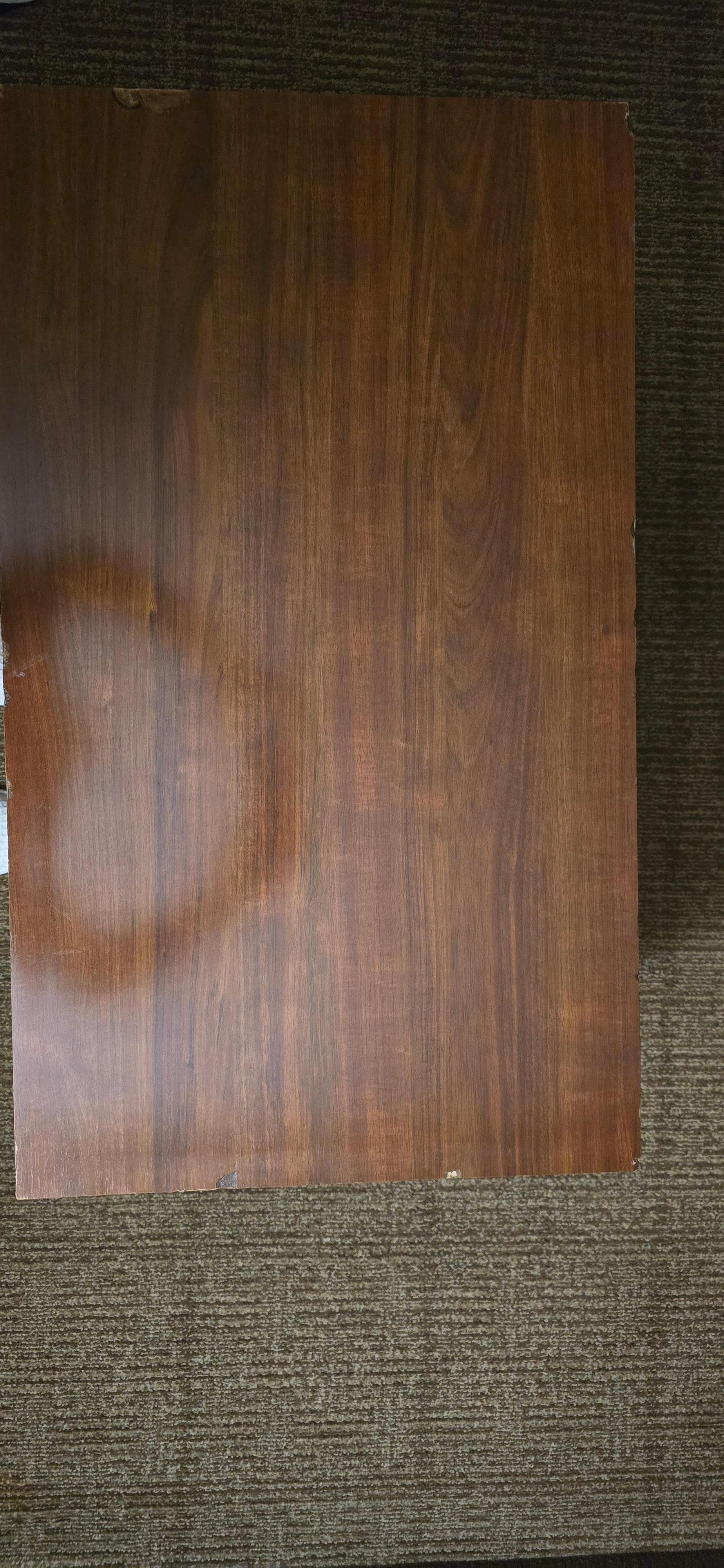 Coffee table in sitting area.