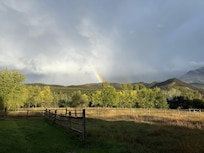 Outside after a rain