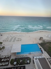 View from our balcony.