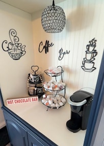 Loved the coffee bar!