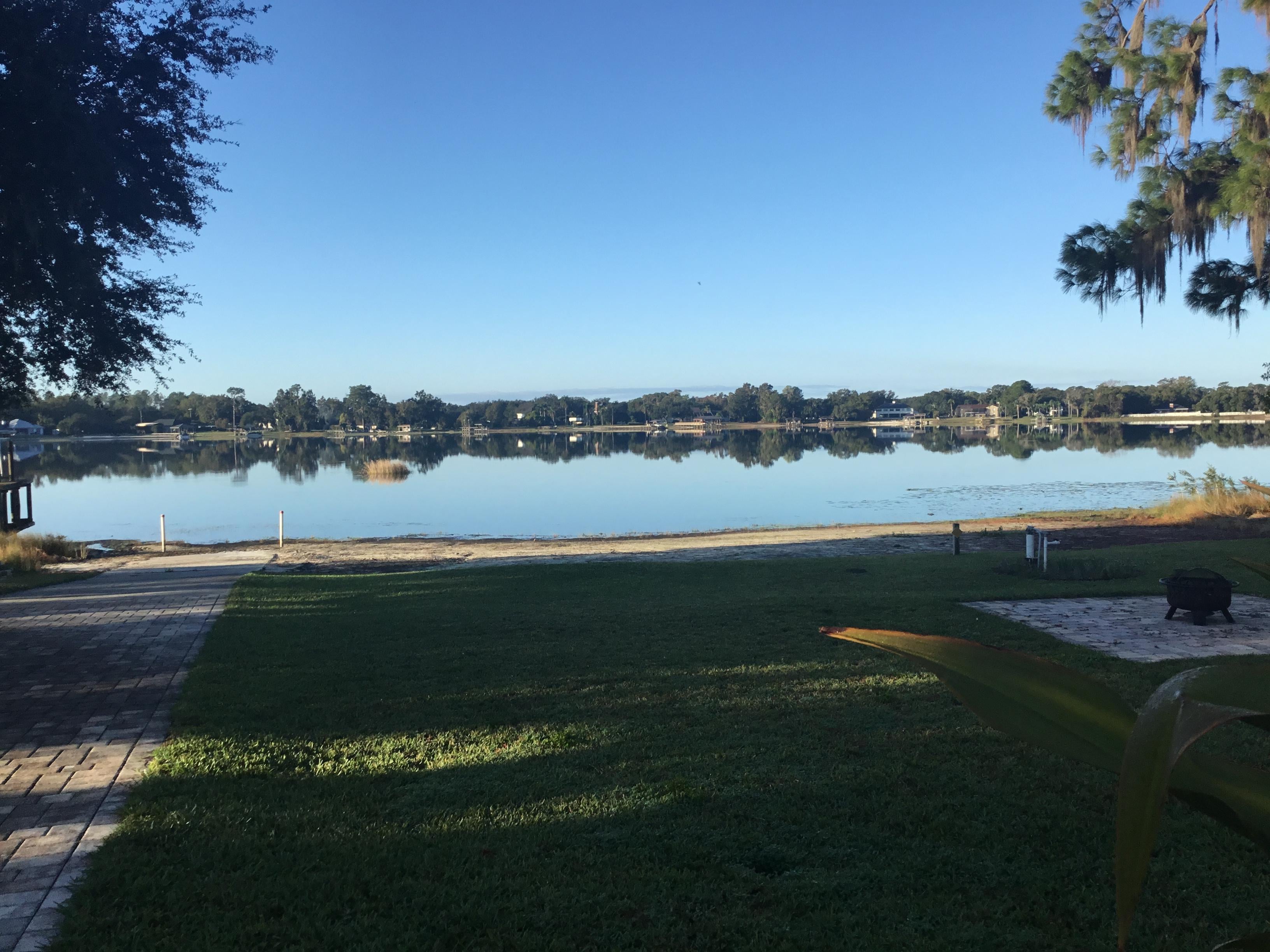 Calm lake truly earned its name while we were there