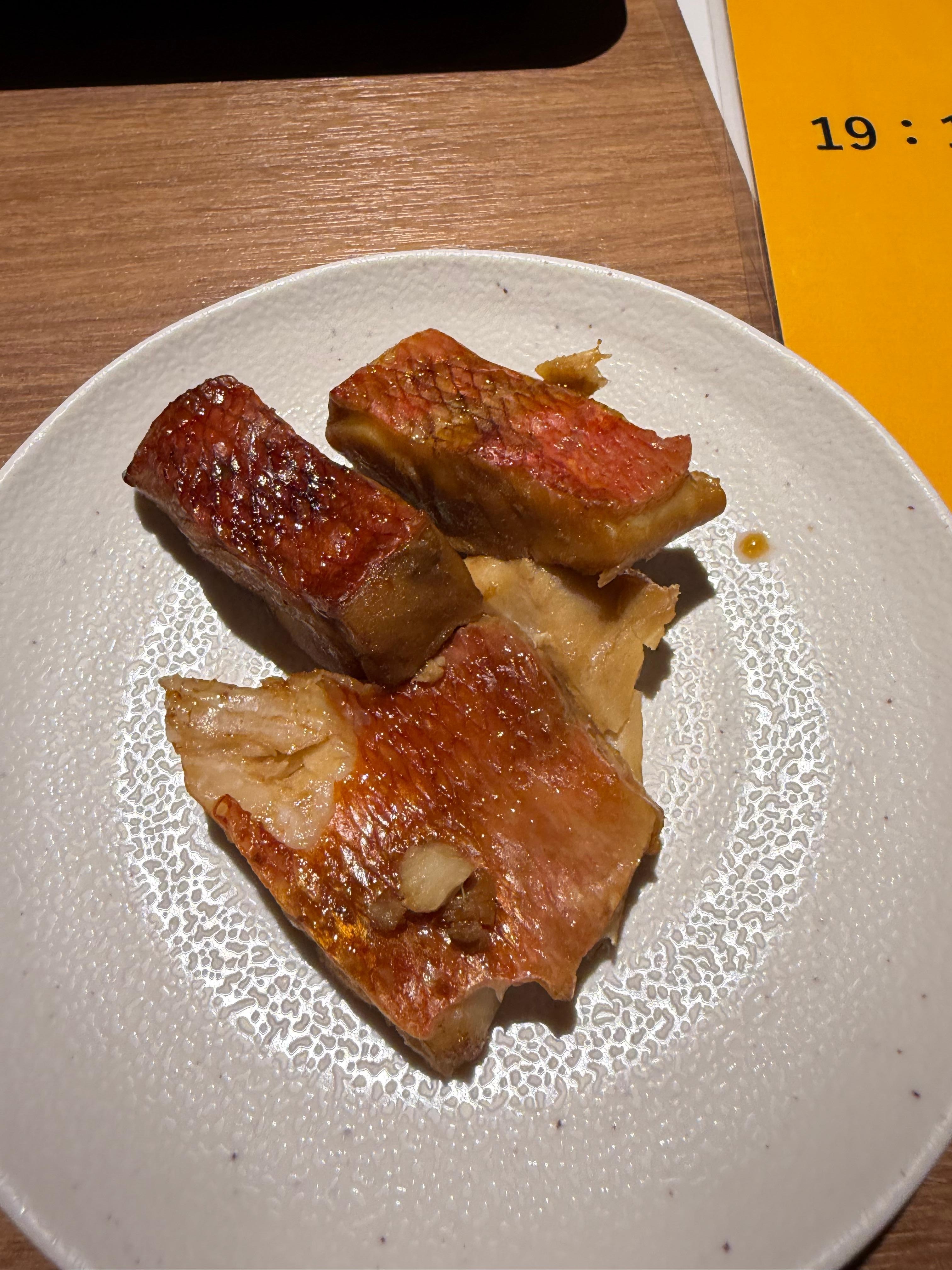 金目鯛の煮付け、大変おいしかったですです。