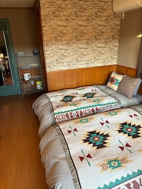 部屋は清潔感があり、内装もとてもかわいかった