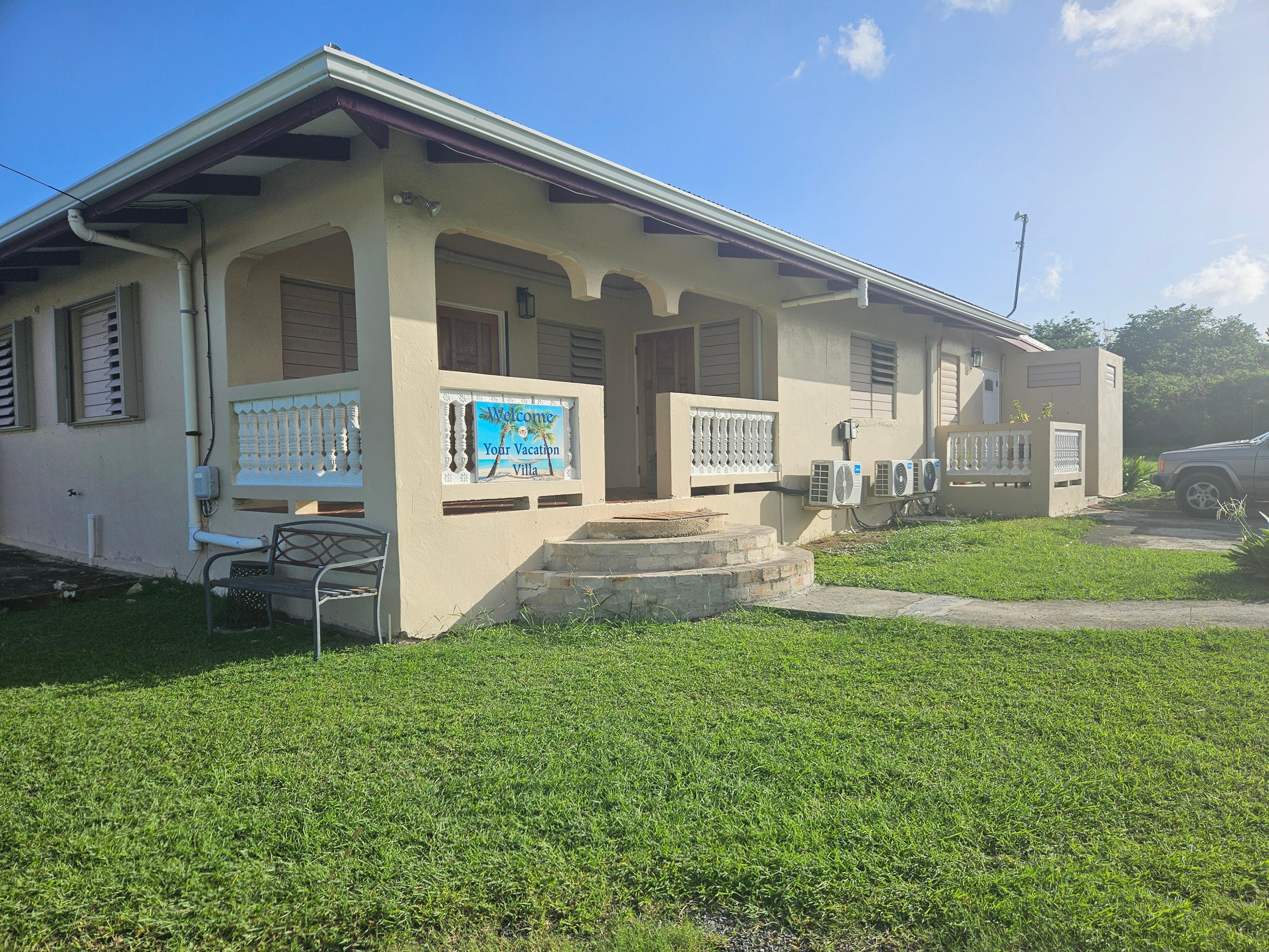 Home with attached occupied apartment unit