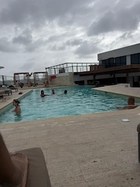Rooftop pool