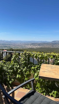 Private balcony view