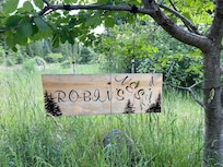 Entrance signage
